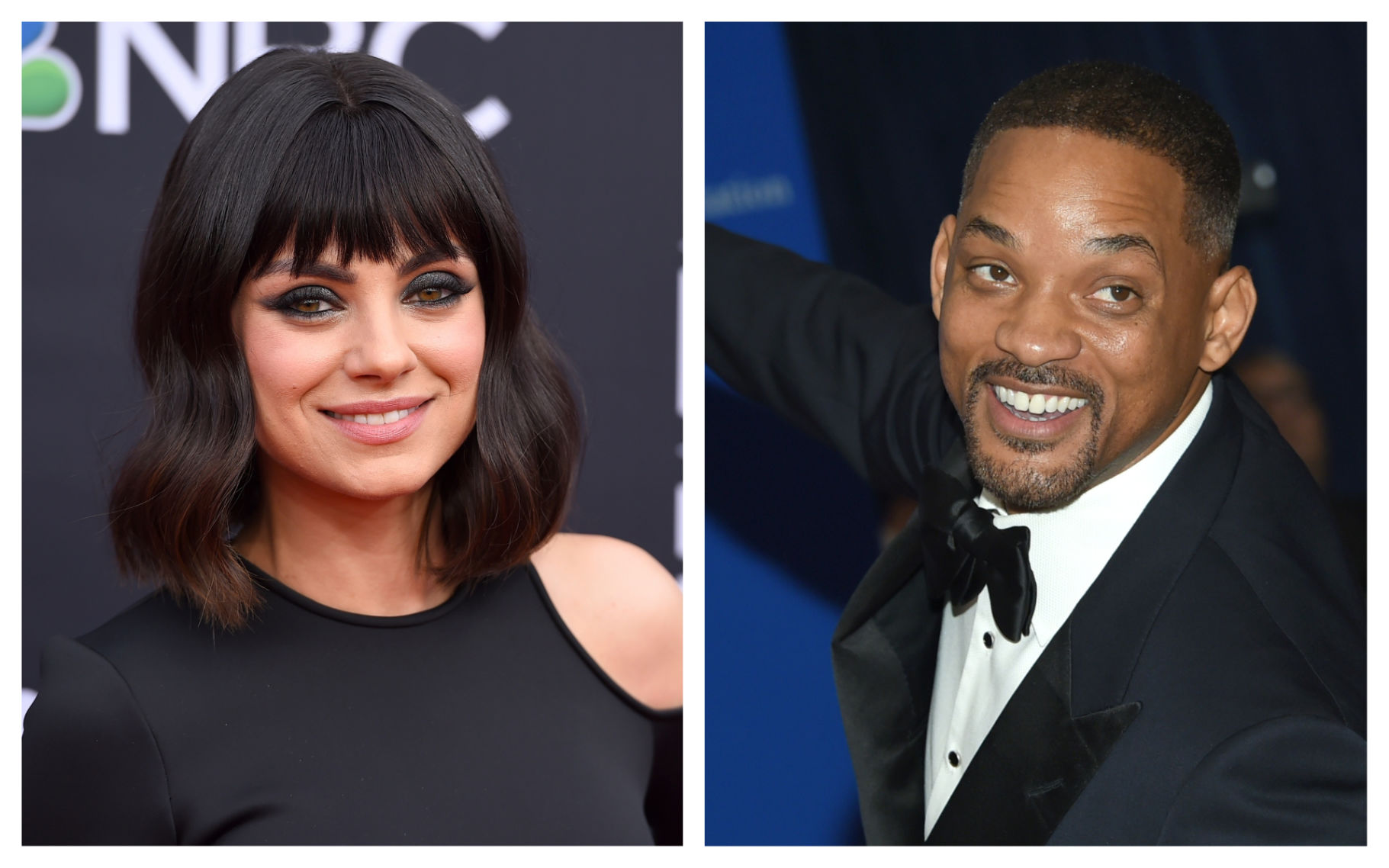 6. Mila Kunis and Will Smith